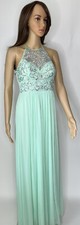 B Darlin Prom Homecoming Brides Maid Formal Dress Seafoam Green Beaded Bodice7/8