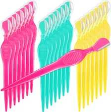 Mudder 21 Pcs Eyebrow Razor Eyebrow Shaver Facial Razor Multipurpose Face Trimme
