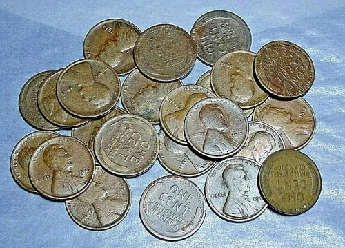 1 (ONE) 1913-P LINCOLN CENT WHEAT PENNY "GOOD OR BETTER" CIRCULATED