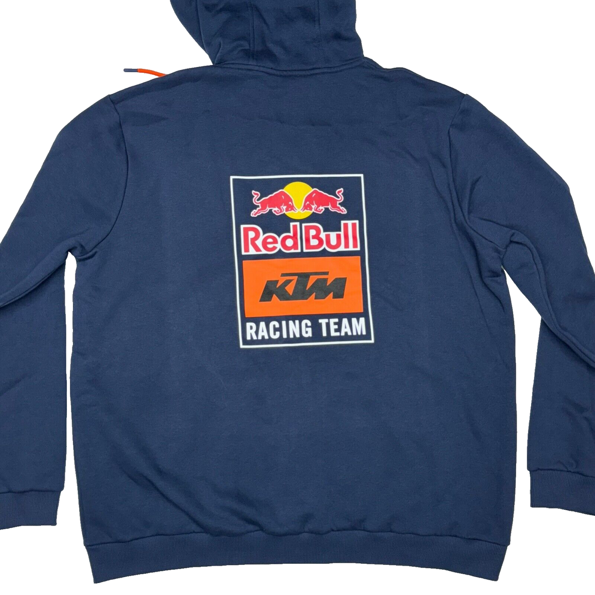NEW Red Bull KTM Racing Hoodie Full Zip Size XXL Backprint Logo