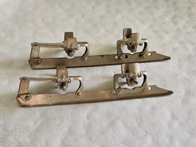 DDR Schlittschuhe Klammerschlittschuhe Ostalgie Trusetal Schmalkalden Gr ca 38 