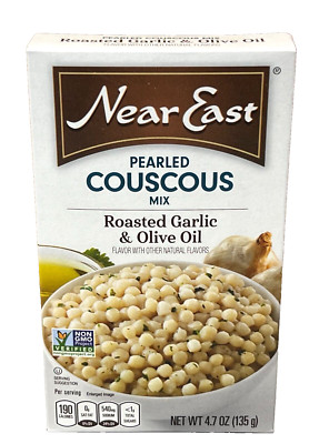 Near East Pearled Roasted Garlic & Olive Oil Couscous 4.7 oz