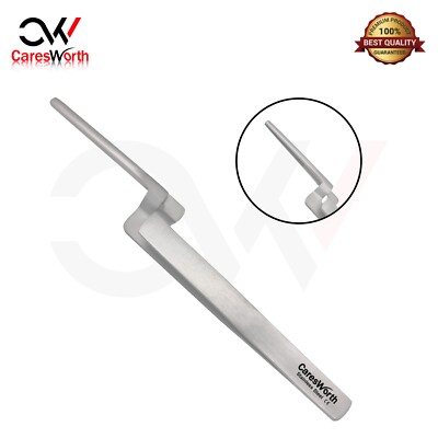 Dental Articulating Paper Holder Serrated Pliers Tweezers Straight Stainless