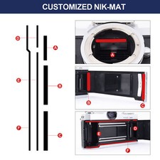 Pre-cut Light Seal Foam Sponge Kit For Nikon Nikomat Nikkormat EL EL2 ELW Camera