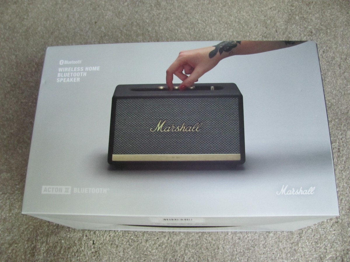 Brand New Marshall Acton II 50W Wireless Bluetooth Home Speaker