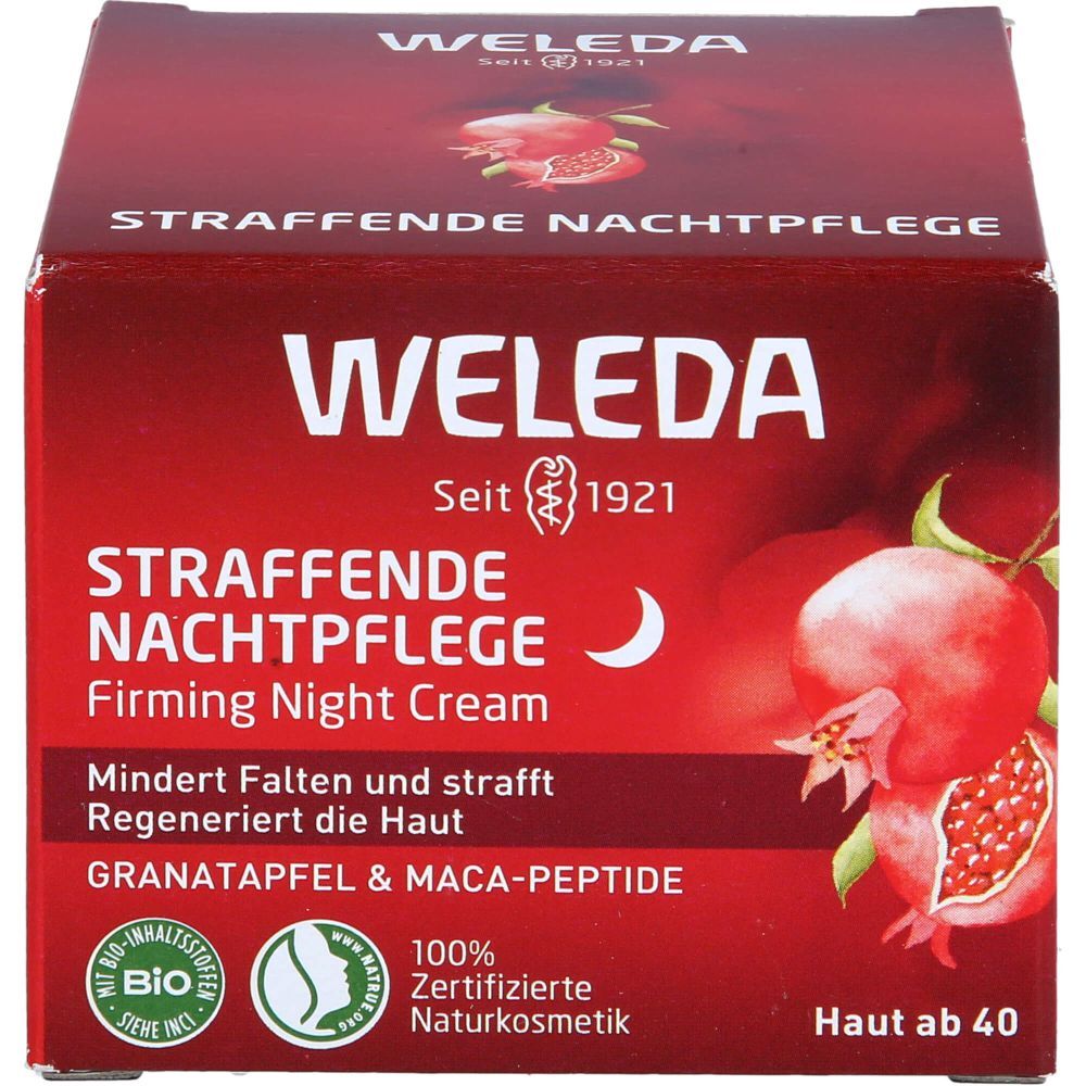 WELEDA Crema De Noche Reafirmante Granada & Maca 40 Ml PZN18075317