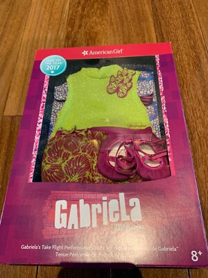RETIRED AMERICAN GIRL GABRIELA TAKE FLIGHT PERFORMANCE OUTFIT NEW