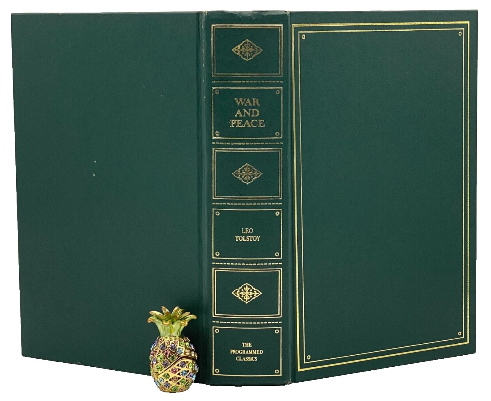 Leo Tolstoy Illustrated Leather Antiquarian & Collectible Books