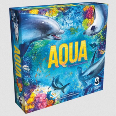 AQUA BUNTE WASSERWELTEN STRATEGIESPIEL NEU OVP