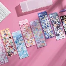 Kawaii Sticker Sheets, Cute Stickers, Korean Sticker Packs - 2 Pack