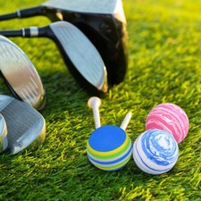 Golf Swing Training 20Pcs Foam Balls Indoor Practice Rainbow EVA Sponge Balls
