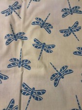 Fabric Dragonflies 70 L X 45 W Multicolor