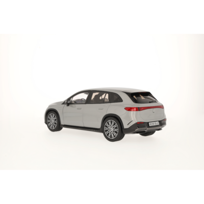 Mercedes-Benz EQS SUV AMG Line X296 Alpine Gray Diecast Model Car