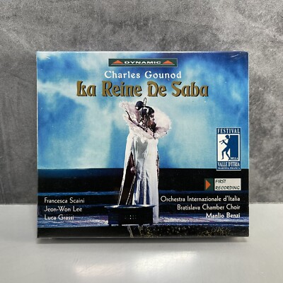 Charles Gounod - La reine de Saba (CD, 2001, 2-Disc Set, Dynamic) NEW SEALED