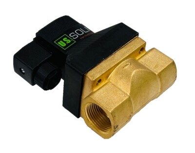 #ad U.S. Solid High Pressure Electric Brass Solenoid Valve 1quot; Inch 12V DC $59.95