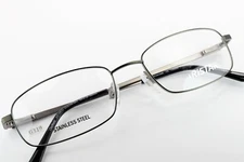 ARISTAR by Charmant AR18639 547 Green 54-18-140 Frames Flex STAINLESS +Case G319