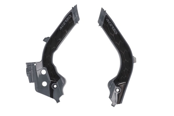 Acerbis X-Grip Rahmen-Schutz Guards Grau Schwarz FüR Husqvarna TC 250 2019-2022-image