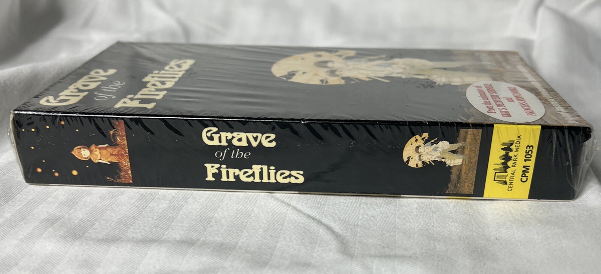 HTF RARE Grave of the Fireflies (VHS, 1993, Subtitled) Brand New