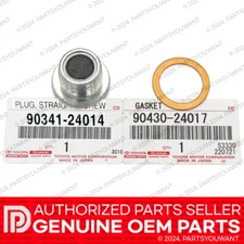 GENUINE Toyota Lexus OEM Differential Drain Plug 90341-24014 Gasket 90430-24017