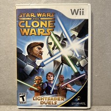 Star Wars: The Clone Wars - Lightsaber Duels (Nintendo Wii, 2008) CIB, Tested✅