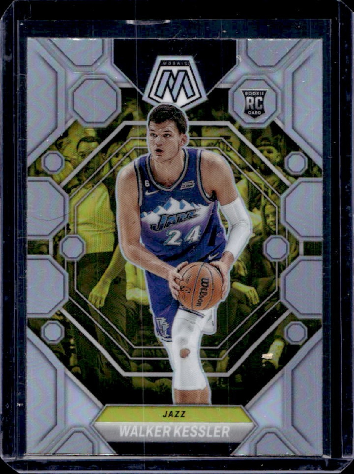 2022-23 Mosaic Walker Kessler RC Silver Rookie #212 Jazz