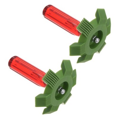 2 Pcs Air Conditioner Fin Comb Straightener AC Plastic Condenser Radiator #zb