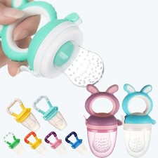 Baby Feeding Dummy Nibbles Fresh Food Fruit Feeder Weaning Nutrition Pacifier UK