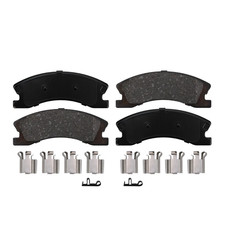 Front Ceramic Brake Pads for 1999 - 2004 Jeep Grand Cherokee with hardware