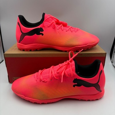 Puma Future 7 Play TT Fußballschuhe/Turnschuhe Sunset Glow UK 10, EU 44,5, US 11