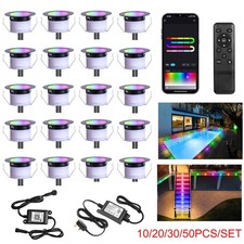 WiFi RGBW+IC Led Decking Lights Waterproof Led Plinth Lights for Terrace/Patio 