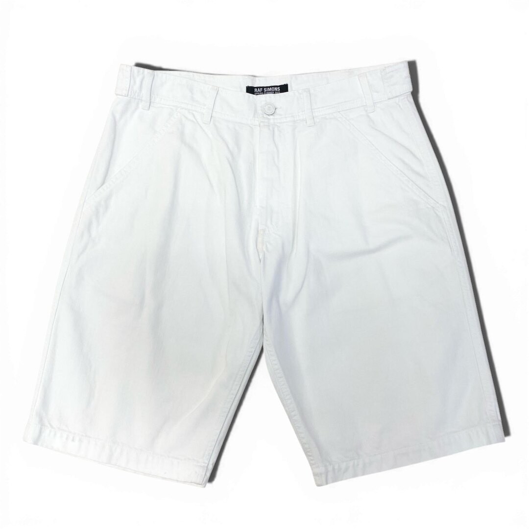 2a29 RAF SIMONS Rough 23SS DENIM SKATE SHORTS Bottoms 231-M331 50