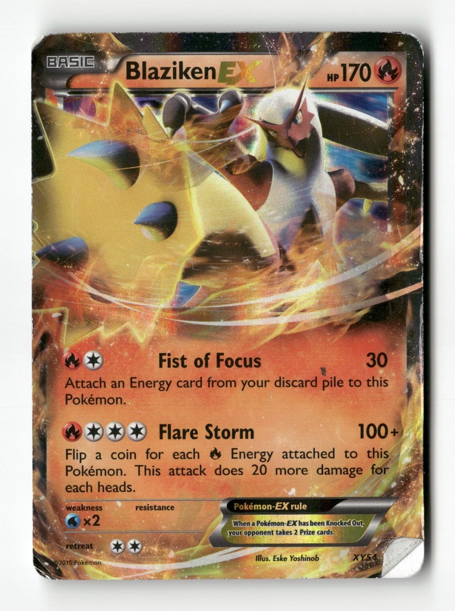 Las mejores ofertas en Blaziken ex XY54 XY | eBay