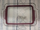 The Pioneer Woman Clear Glass Casserole Dish Baking Pan with Red Lid 3 qt 9 x 13 — photo 2