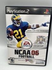 NCAA Football 06 (Sony PlayStation 2, 2005) CIB Complete w/ Manual Tested