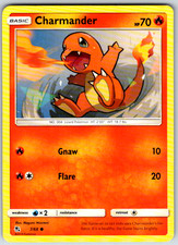 Charmander 7/68 Hidden Fates Common 2019 LP