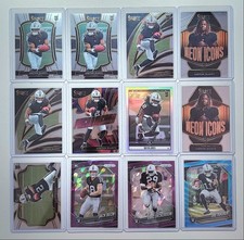 [12] ERIC DICKERSON JACK BECH 2025 PRIZM ROOKIE BLUE PURPLE ICE RC /225 Q6638