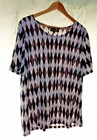 Charlotte Gold Size 20 Black & White Top. Soft material