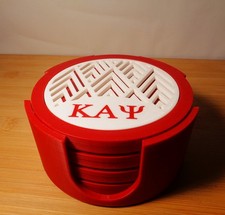 KAPPA ALPHA PSI 3D PRINTED  COASTER SET WITH ...