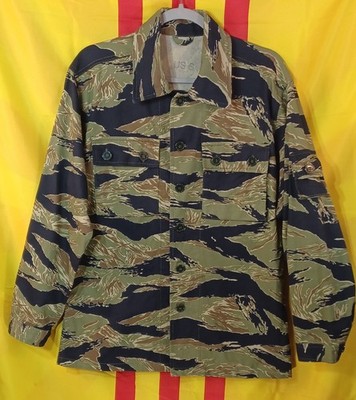 Dragon Co. Tiger Stripe JWD Pattern Advisor Shirt MACV SOG USSF