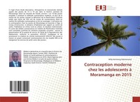 Contraception Moderne Chez Les Adolescents à Moramanga En 2015 Willy Herimonjy R