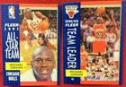 Michael Jordan 1991 Fleer Basketball #211 & #375 2-Card Lot