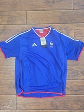 Vintage Adidas 2005 France National Soccer Team Home Jersey - XL - Brand New