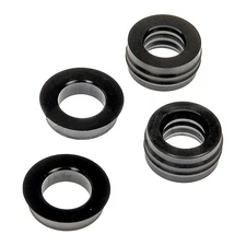 For Ford F-150 2017 18 19 2020 Transmission Oil Cooler Line Seals 4 Pieces Black