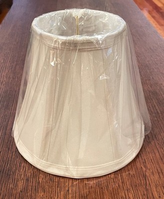 Brand New Empire Lamp Shade, Ivory, still in original packaging