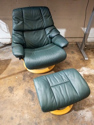 EKORNES ダークグリーン オットマン Ekornes Stressless Large 