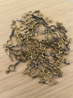 Gros Lot Clé de Montres Gousset Lot Horloger Lot Horlogerie C2