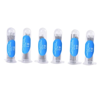 100 Pcs Insect Pins Specimen Needle Stainless Steel School Lab Entomology NeeTE