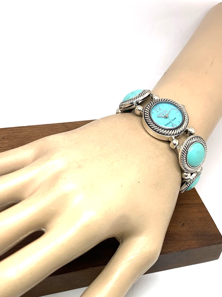 Reloj Mujer Ecclissi 32850 Cuarzo Turquesa Plata de Ley Expansión 26mm Foto 3 de 4