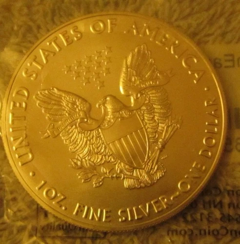 2018 American Eagle Silver Dollar Uncirculated, Littleton Coin co. Sealed, EX #2