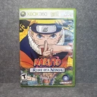NARUTO: RISE OF A NINJA (Microsoft Xbox 360, 2007) Complete CIB Tested